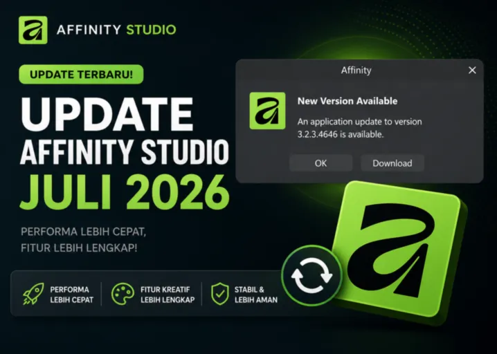 Update Affinity Studio Juli 2026 (Build 4646)